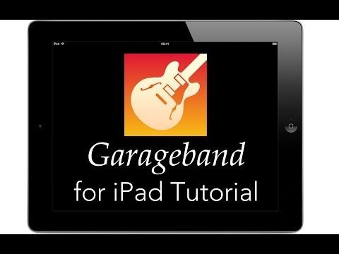 Garageband App For Ipad Tutorial